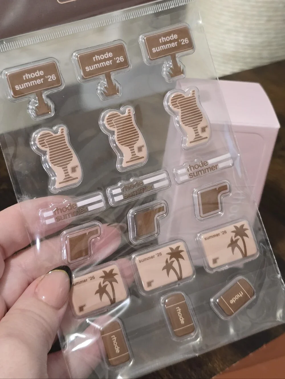 Rhode Highlighting Milk w/stickers and packaging